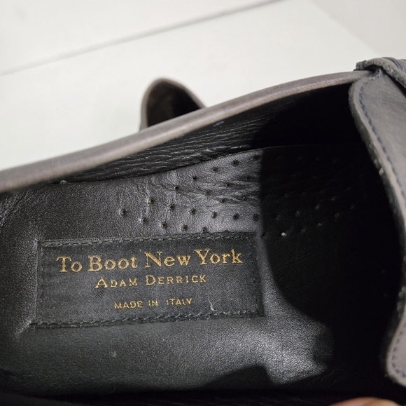 TO BOOT NEW YORK Jaydon Penny Driving Loafer Gray Size 8 main image 8